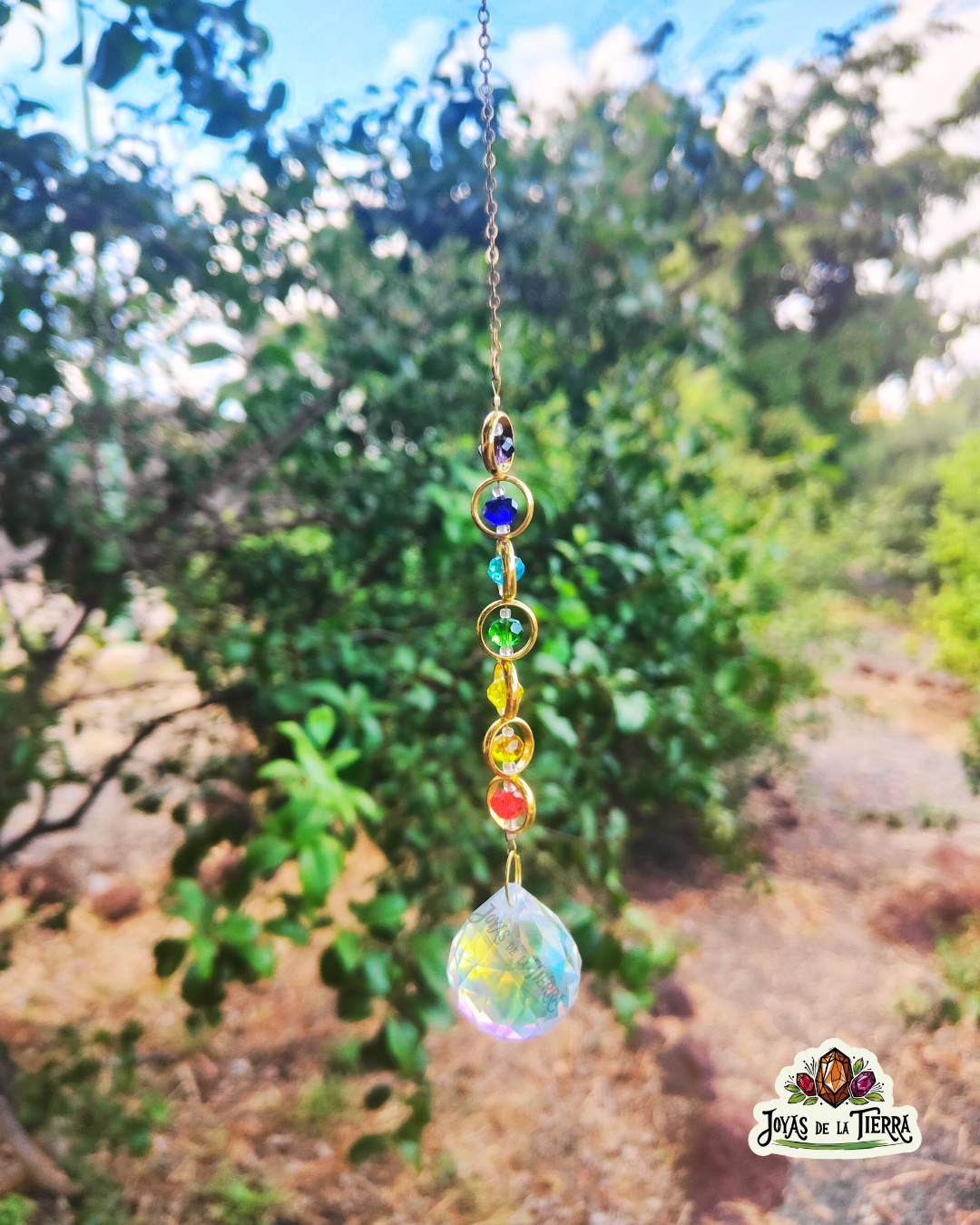 Atrapasol de Cristal Multicolor 🌞✨