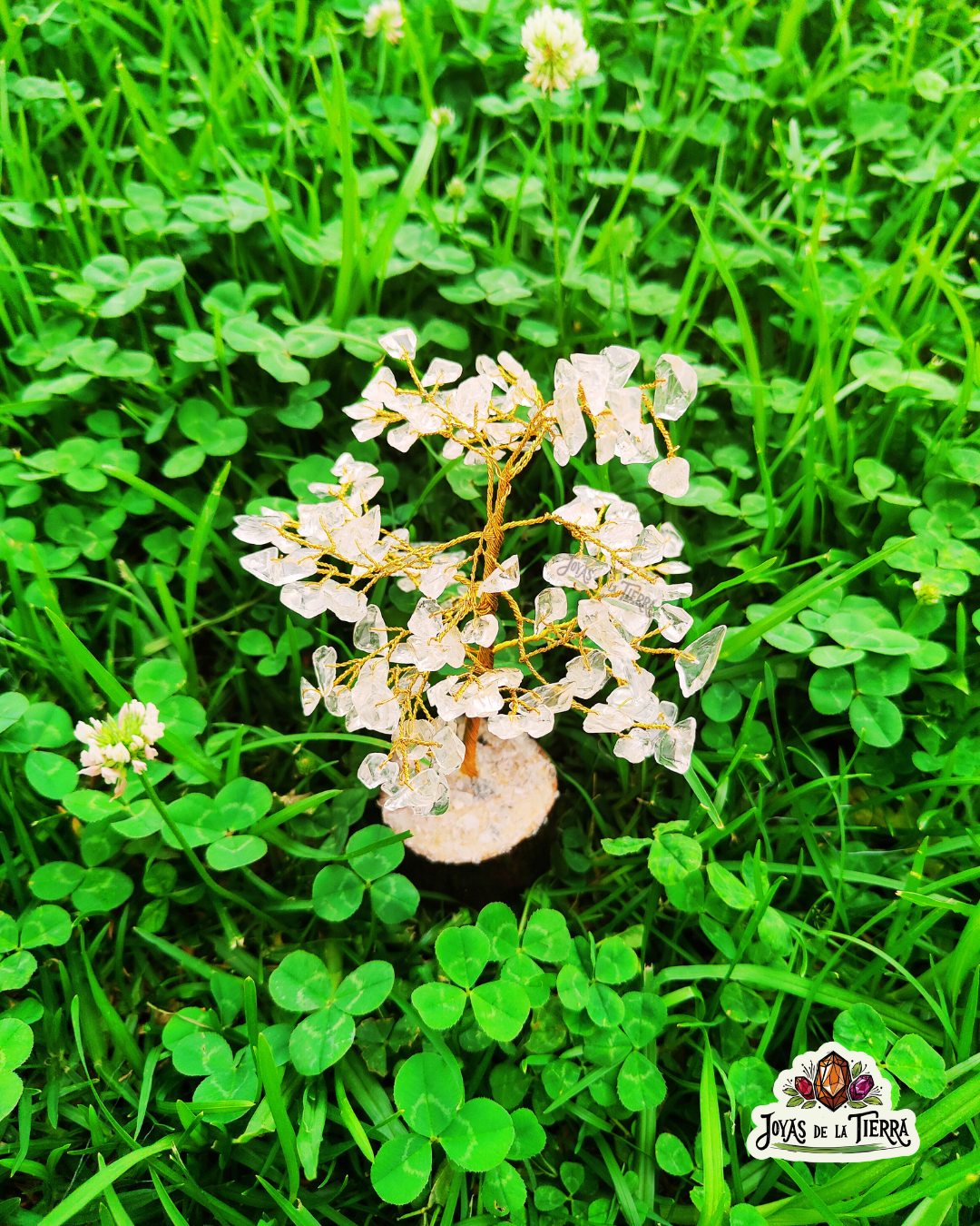 🌳 Árbol Cuarzo Blanco
