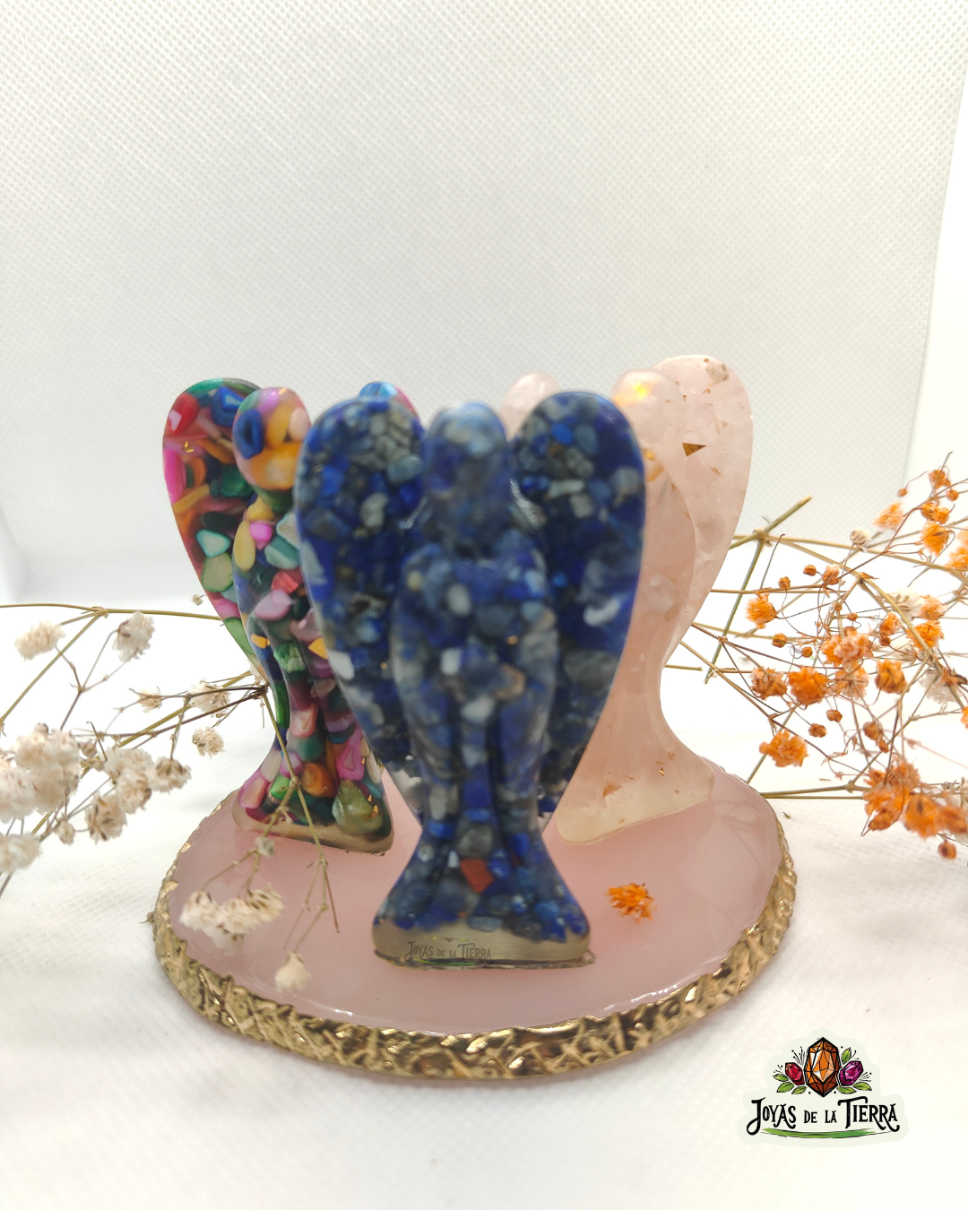 Ángeles de Orgonita y Minerales