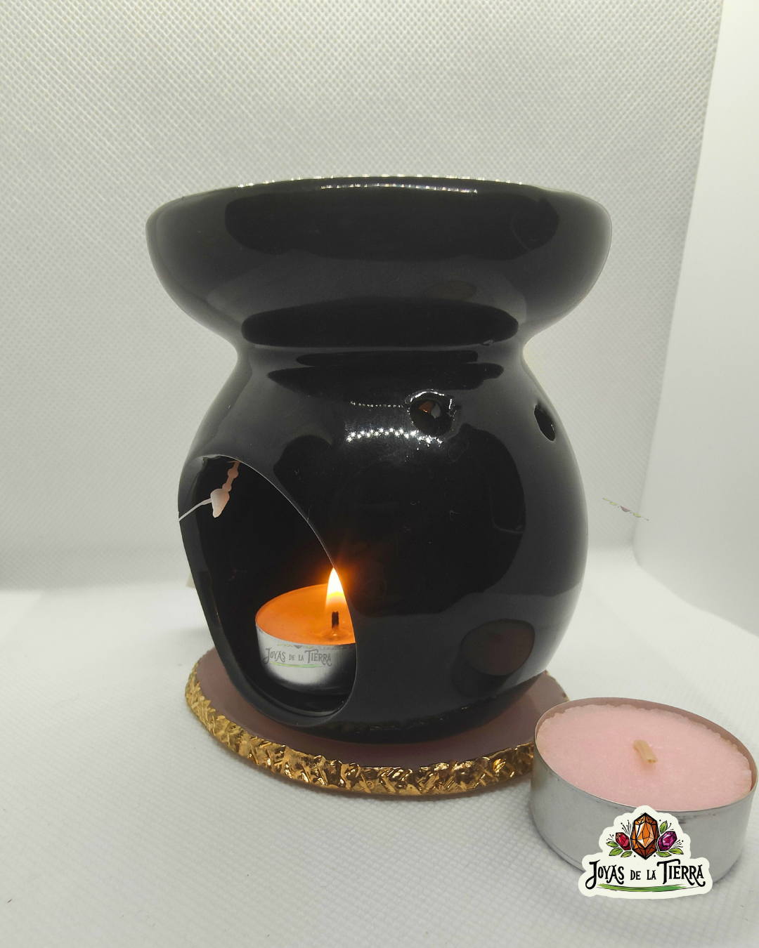 🌙 Quemador de Esencias “Gatito” – Dulzura, Calma y Energía Hogareña