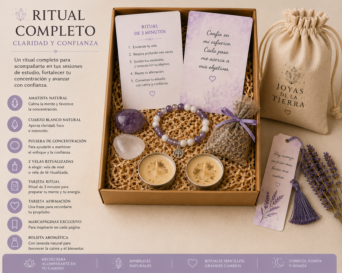 Ritual de Estudio Completo para oposiciones, exámenes y concentración