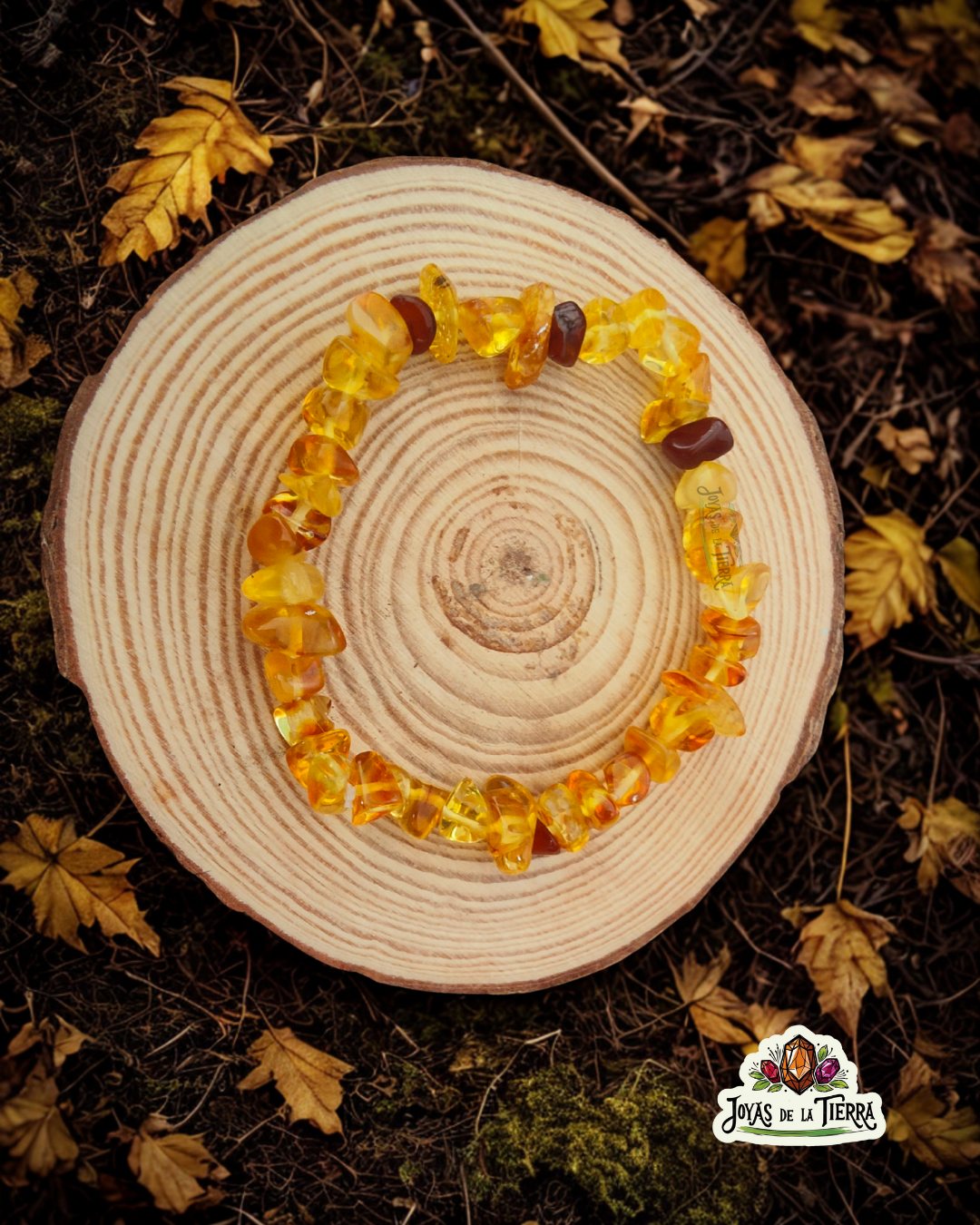 Pulsera de Ámbar – Luz Solar y Protección Ancestral ✨