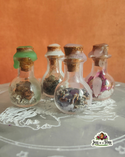 Pack de 4 Mini Amuletos Ritualizados y Sellados