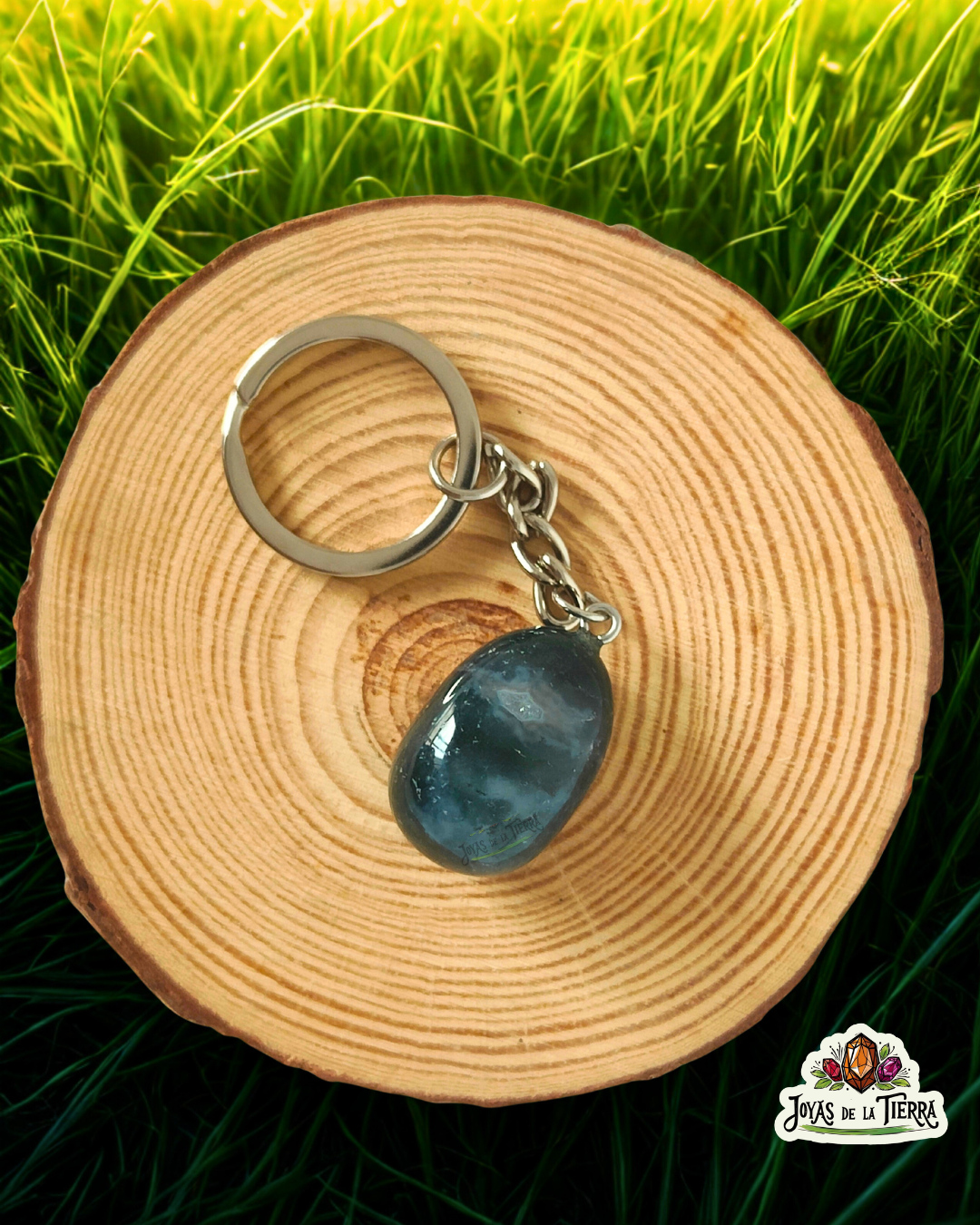 Llavero de Mineral Natural