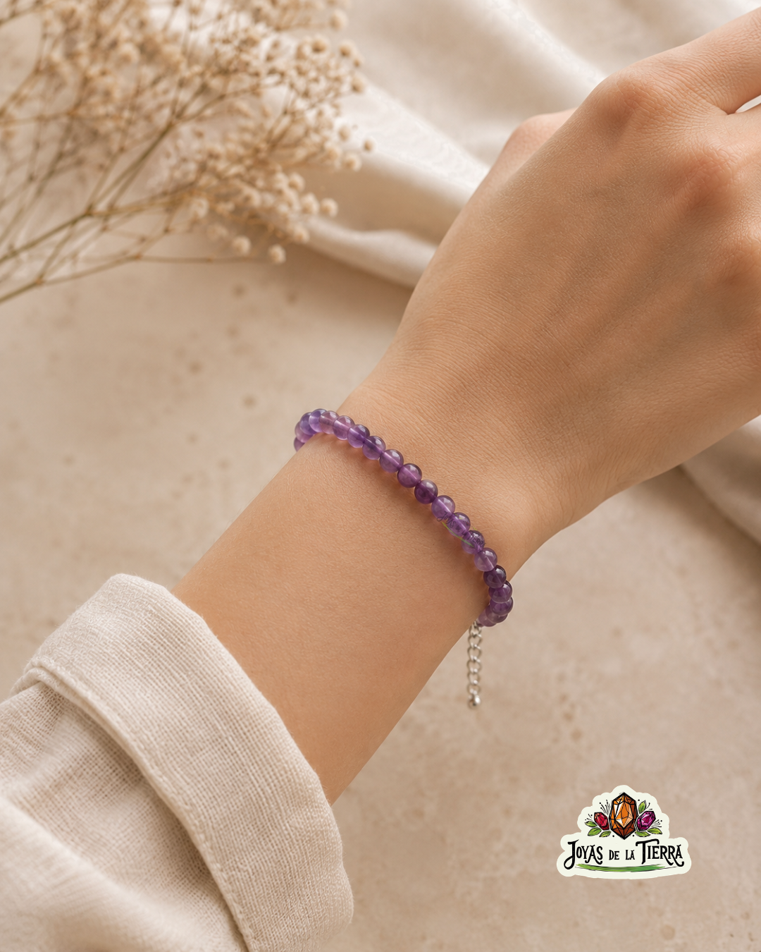 Pulsera Energética Personalizada con Piedras Naturales | Joyería Espiritual Artesanal | Creada para tu Energía