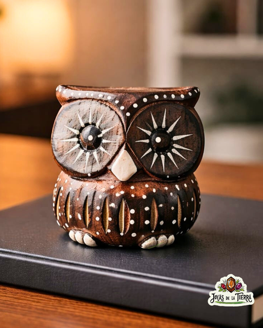 Búho Artesanal Decorativo