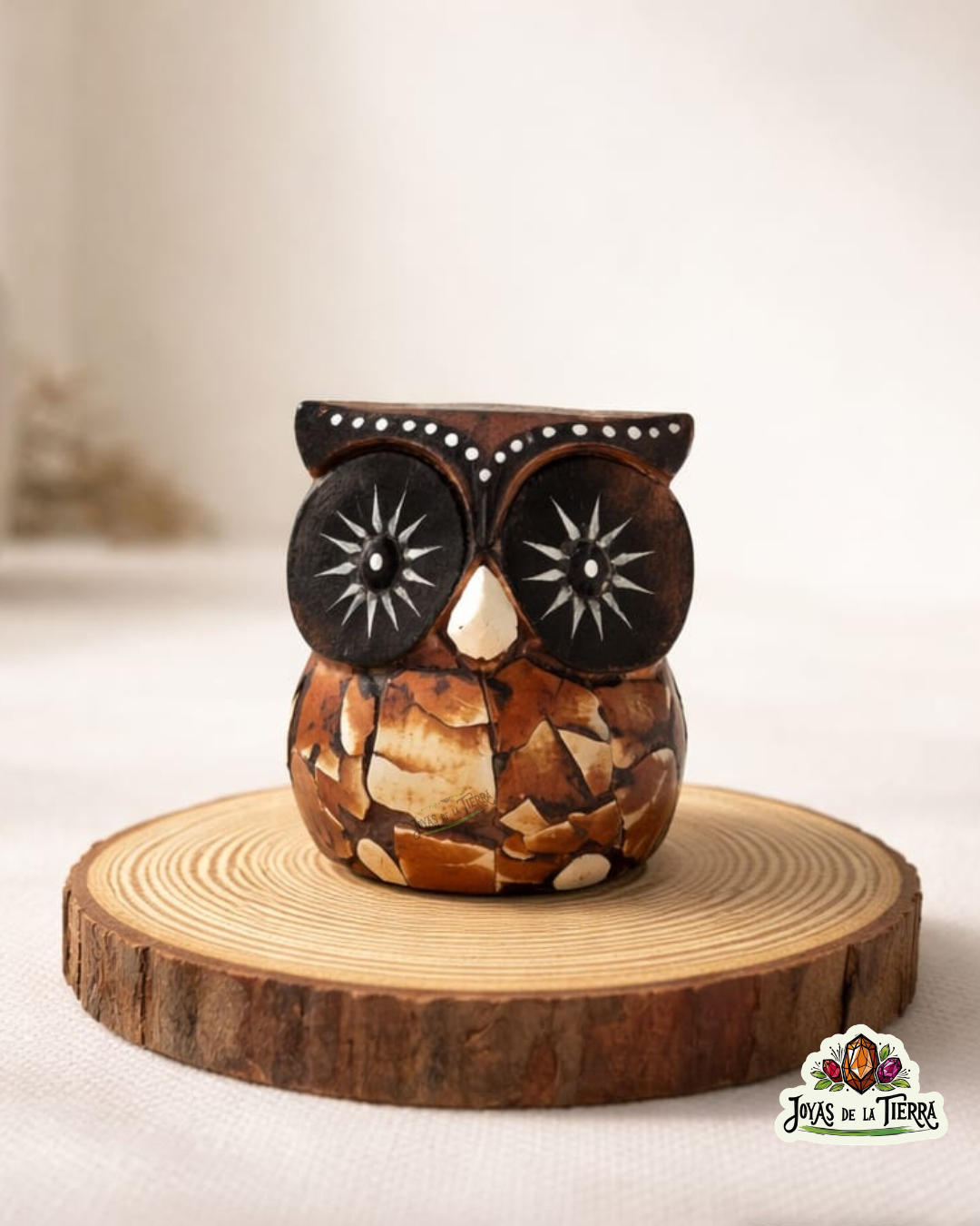 Búho Artesanal Decorativo