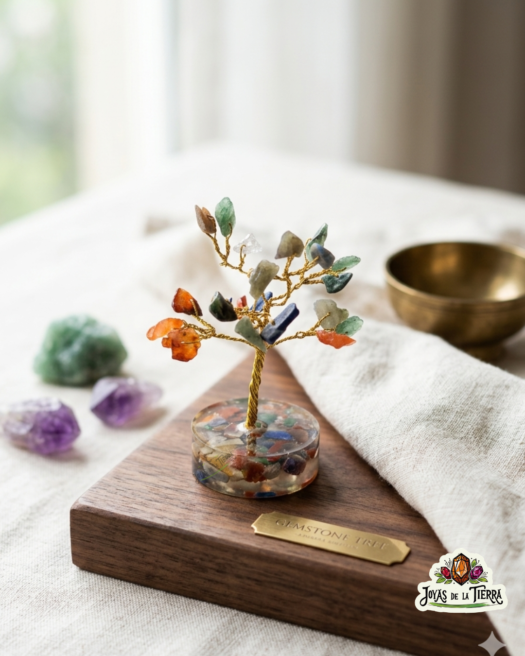 🌳 Mini Árboles Energéticos de 6 cm – Magia en miniatura